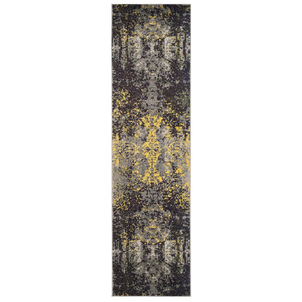 Safavieh Monaco MNC223G-210 2&#39;2&quot; x 10&#39; Grey/Multi Runner, , large