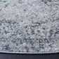 Safavieh Dream DRM407F 6"7" Round Grey and Ivory Area Rug, , large