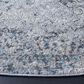 Safavieh Dream DRM407F 6"7" Round Grey and Ivory Area Rug, , large