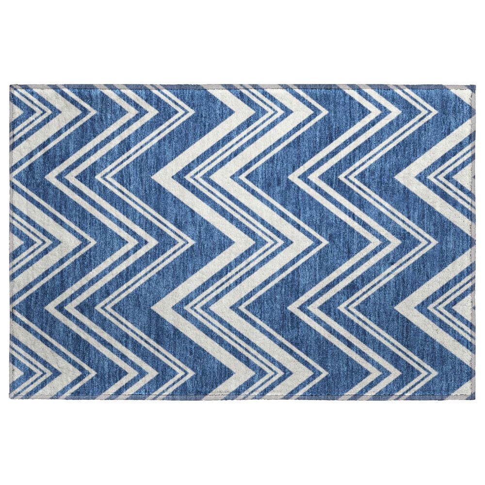 Dalyn Rug Company The Reserve TR17 Blue 2"6" x 3"10" Indoor/Outdoor Area Rug, , large