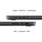 Apple MacBook Pro 16-inch with PROLED XDR display - M5 Max chip - 18-core CPU - 32-core GPU - 36GB - 2TB SSD - Space Black (Latest Model) (Pre-Order), , large