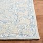Safavieh Micro-Loop 6" x 9" Blue and Beige Area Rug, , large