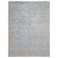 Nourison Silk Shadows 5"6" x 7"5" Grey and Blue Area Rug, , large
