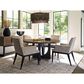 Lexington Furniture Zanzibar Regent Round Dining Table in Medium Taupe and Deep Espresso - Table Only, , large