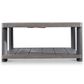 Bernhardt Andros Outdoor Cocktail Table in Smoked Truffle and Oxford Brown, , large