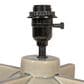 Creative Coop Sloane Ceramic Table Lamp in Soft Grey, , large
