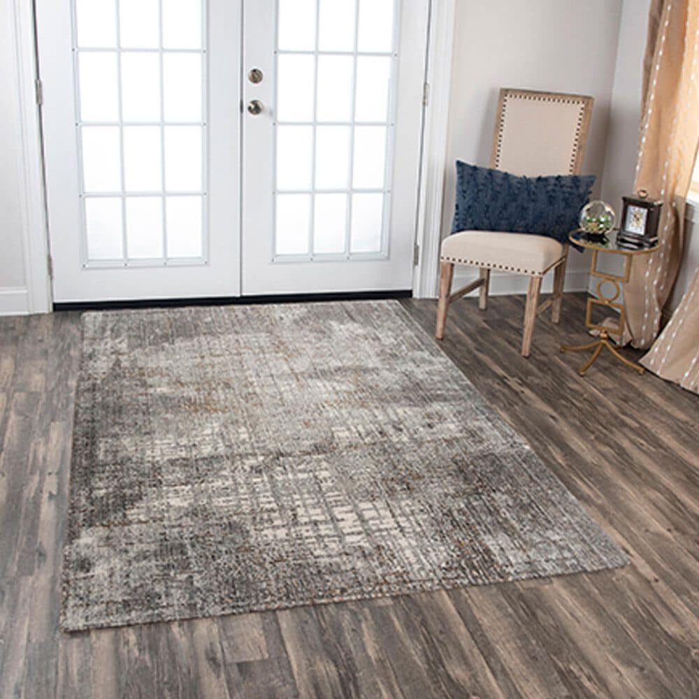 RIZZY Ankara ANK736 10&#39; x 13&#39; Gray Area Rug, , large