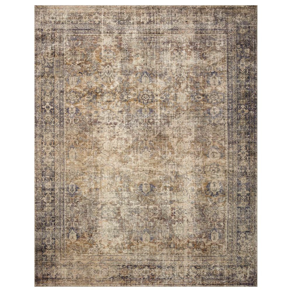 Amber Lewis x Loloi Morgan Sunset and Ink 11"6" x 14"6" Area Rug, , large