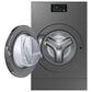 Samsung Bespoke 5.3 Cu. Ft. Front Load Smart Combo Washer/Dryer in Dark Steel, , large