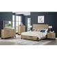 Emerald Home Furnishings Sutton Place King Storage Bed in Caramel and Cocoa, , large