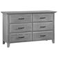 Oxford Village Willowbrook 3- Piece Nursery Set with 4 -In -1 Convertible Crib, Dresser and Changer Top in Graphite Gray, , large