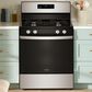 Whirlpool 5.1 Cu. Ft. Gas Range with No Preheat Mode in Stainless Steel, , large