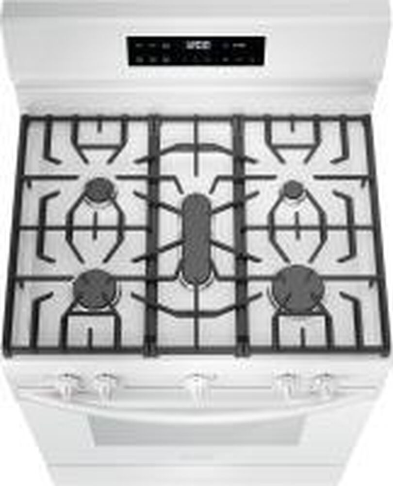 Frigidaire 30&quot; Freestanding Natural Gas Range in White, , large