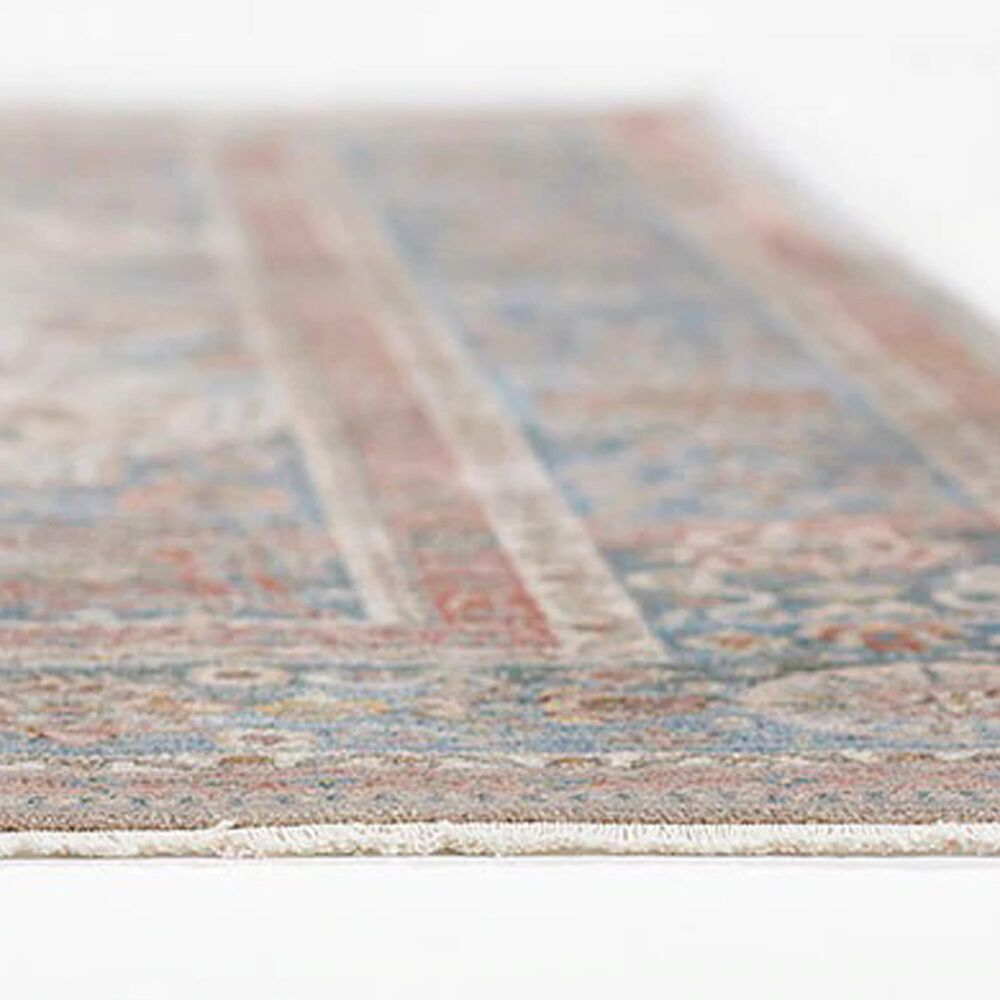 Momeni Izmir 2&#39;6&quot; x 8&#39; Blue, Cream and Rust Runner, , large