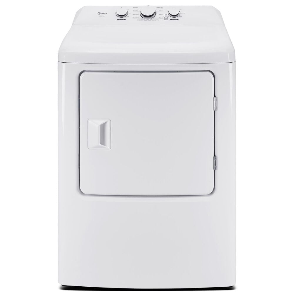 Midea 7 Cu. Ft. Front Load Electric Dryer in White, , large