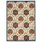 Nourison Aloha ALH19 6" x 9" Blue and Multicolor Indoor/Outdoor Area Rug, , large