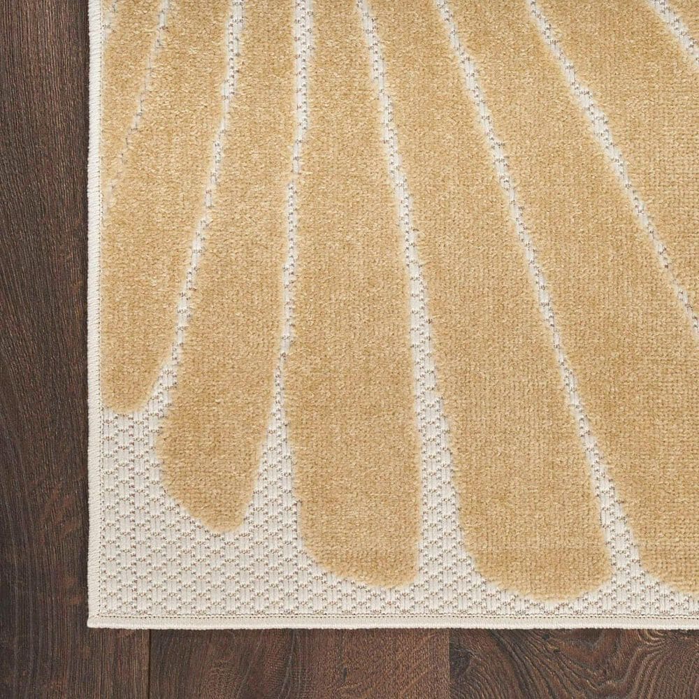 Nourison Aloha ALH24 2&#39;3&quot; x 8&#39; Ivory and Multicolor Indoor/Outdoor Runner, , large