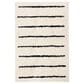 Safavieh Venus Shag VNS604A 5"3" x 7"6" Ivory and Black Area Rug, , large