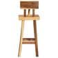 Baxton Studio Luli Bar Stool in Natural Brown, , large