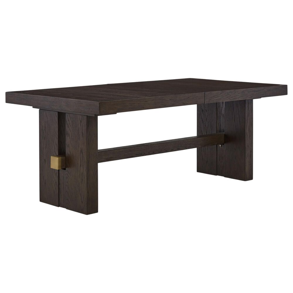 Millenium Burkhaus 7-Piece Dining Set with 1 Table Leaf in Dark Brown, , large