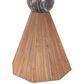 Home Trends & Design Eiffel 54" Round Dining Table in Teak - Table Only, , large
