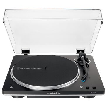 Audio-Technica Fully Automatic Wireless Belt-Drive Turntable in Black and Silver, , large