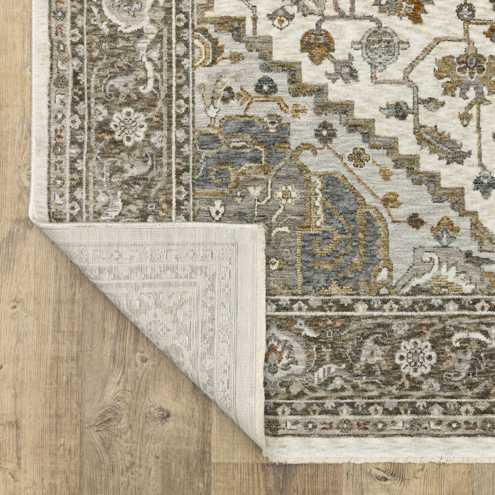 Oriental Weavers Maharaja Sage Green And Grey 7&#39;10&quot; x 10&#39;10&quot; Area Rug, , large