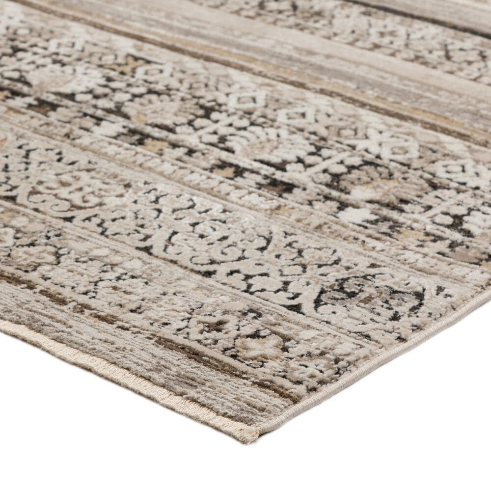 Dalyn Rug Company Antalya Striped 7&#39;10&quot; x 10&#39; Taupe Area Rug, , large