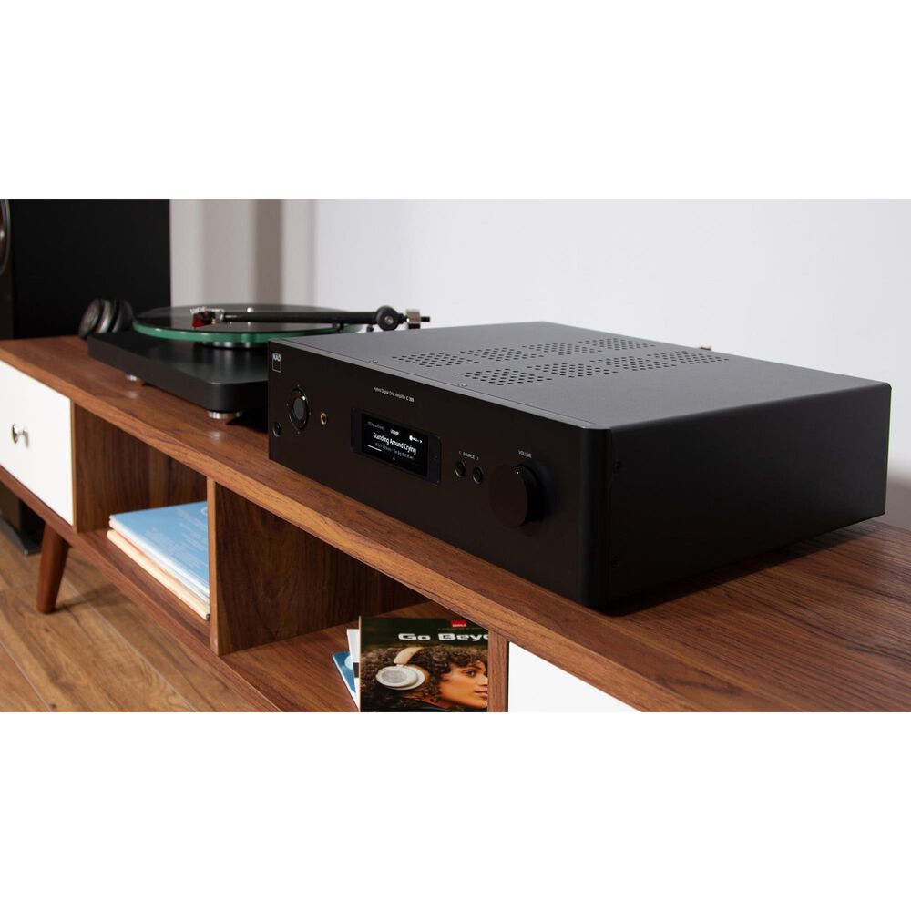 Lenbrook HybridDigial DAC Amplifier with MDC2 BluOS-D and 250W Per Channel in Charcoal, , large