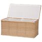Baxton Studio Caden Storage Bench in Natural, , large