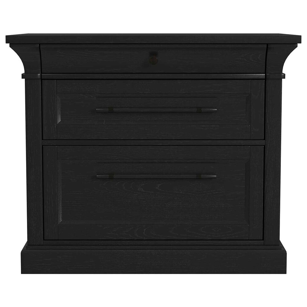 Wycliff Bay Willow Lane Lateral Filing Cabinet in Ebony Black, , large