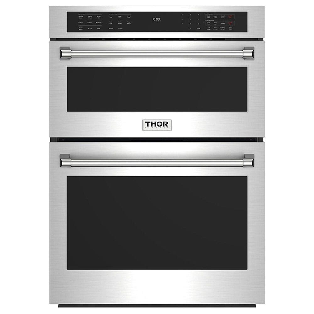 Thor Kitchen 6.7 Cu. Ft. Professional Microwave Combination Wall Oven with Self-Clean in Stainless Steel, , large
