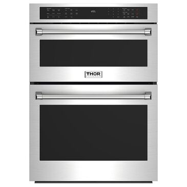 Thor Kitchen 6.7 Cu. Ft. Professional Microwave Combination Wall Oven with Self-Clean in Stainless Steel, , large