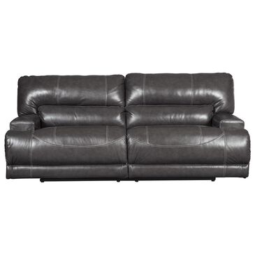 Signature Design by Ashley McCaskill 2-Seat Power Reclining Sofa in Gray, , large