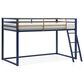 Furniture of America Haven Twin Loft Bed in Blue and Gold, , large