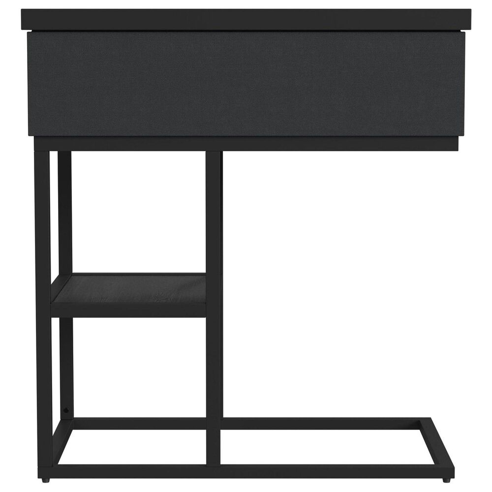 Mayberry Hill Halo Side Table in Black, , large