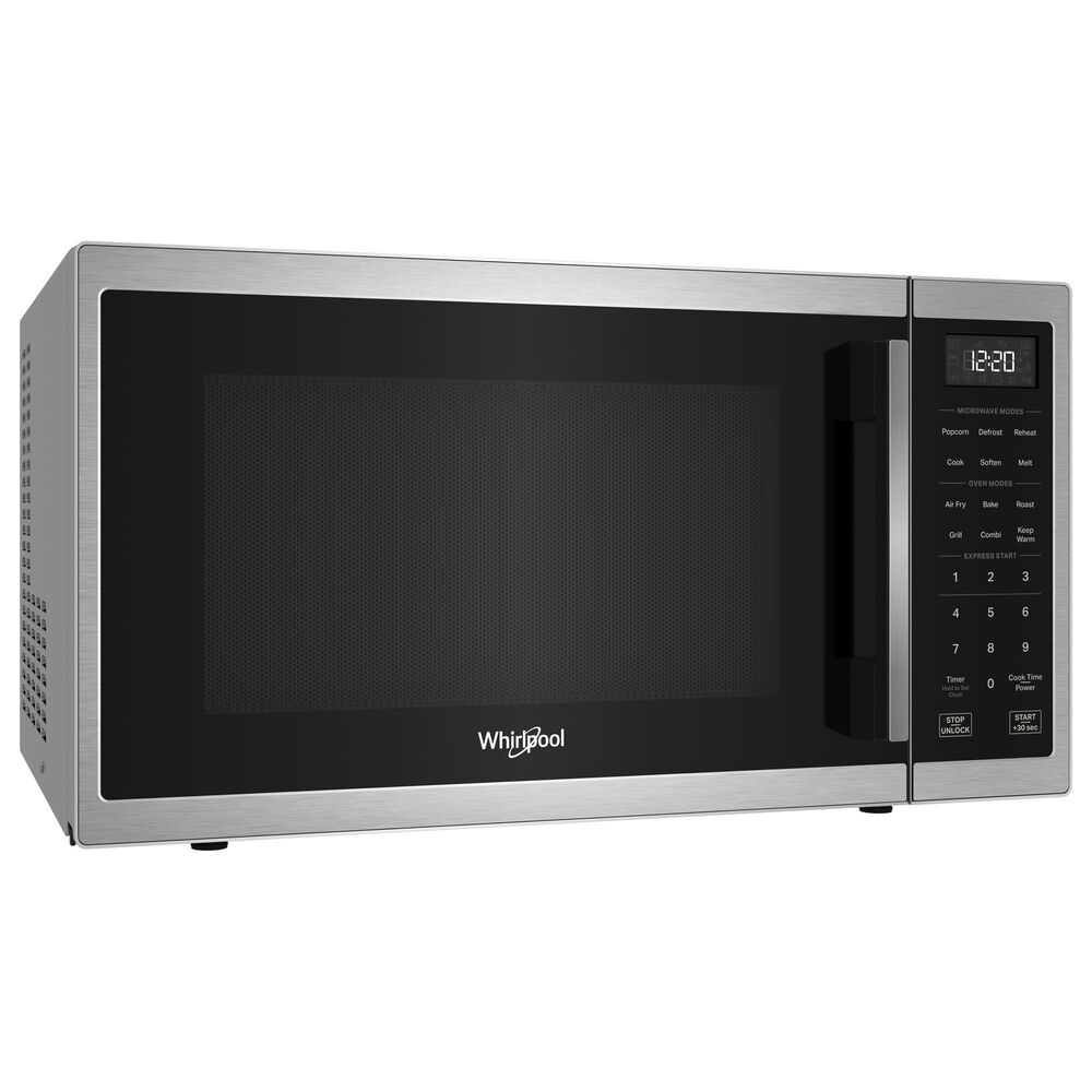 Whirlpool 1.0 Cu. Ft. Countertop Microwave with Air Fry in Stainless Steel, , large