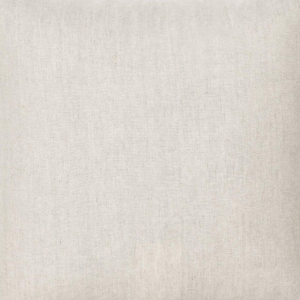 Classic Home Carters 22&quot; Square Throw Pillow in Ivory, , large