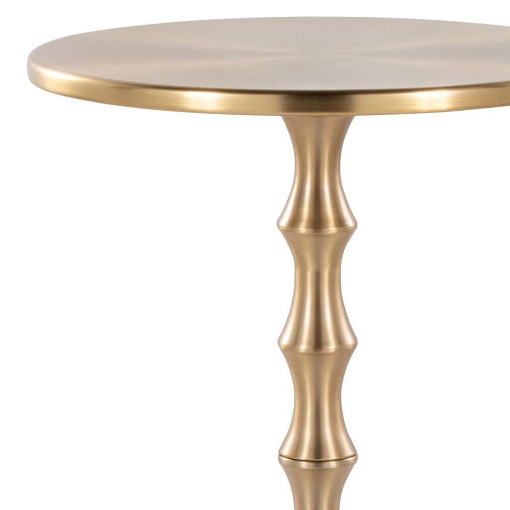 Lumisource Bora 26.75&quot; Accent Table in Gold, , large