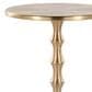Lumisource Bora 26.75" Accent Table in Gold, , large