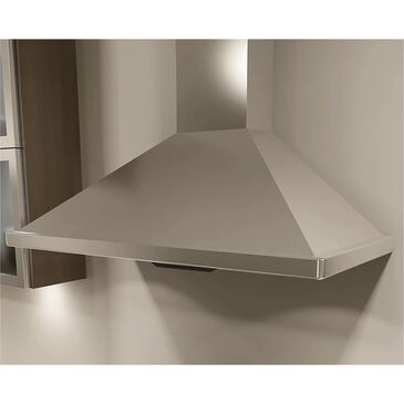 Berkshire 30" Chimney Wall-Mounted Range Hood in Stainless Steel, , large