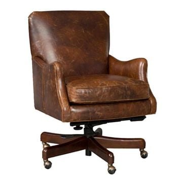 Hooker Furniture Imperial Empire Home Office Chair in Natchez Brown, , large