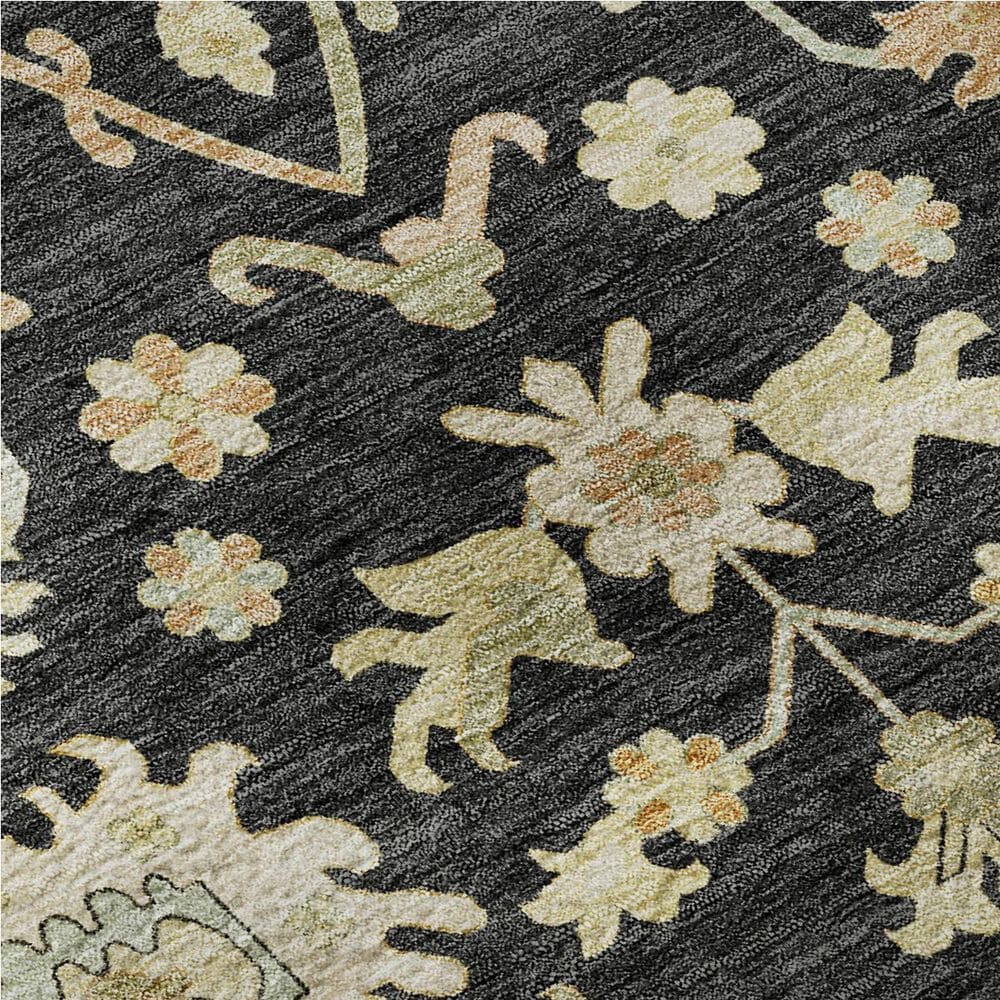 Dalyn Rug Company Hatay HY2 8&#39; x 10&#39; Black Area Rug, , large