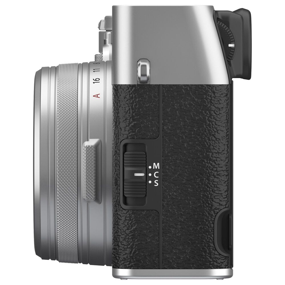 Fujifilm X100VI Point and Shoot Digital Camera in Silver, , large