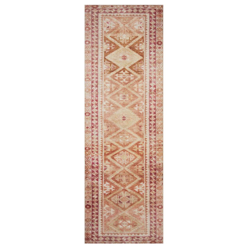 Loloi II Layla  2"6" x 12" Natural and Spice Runner, , large