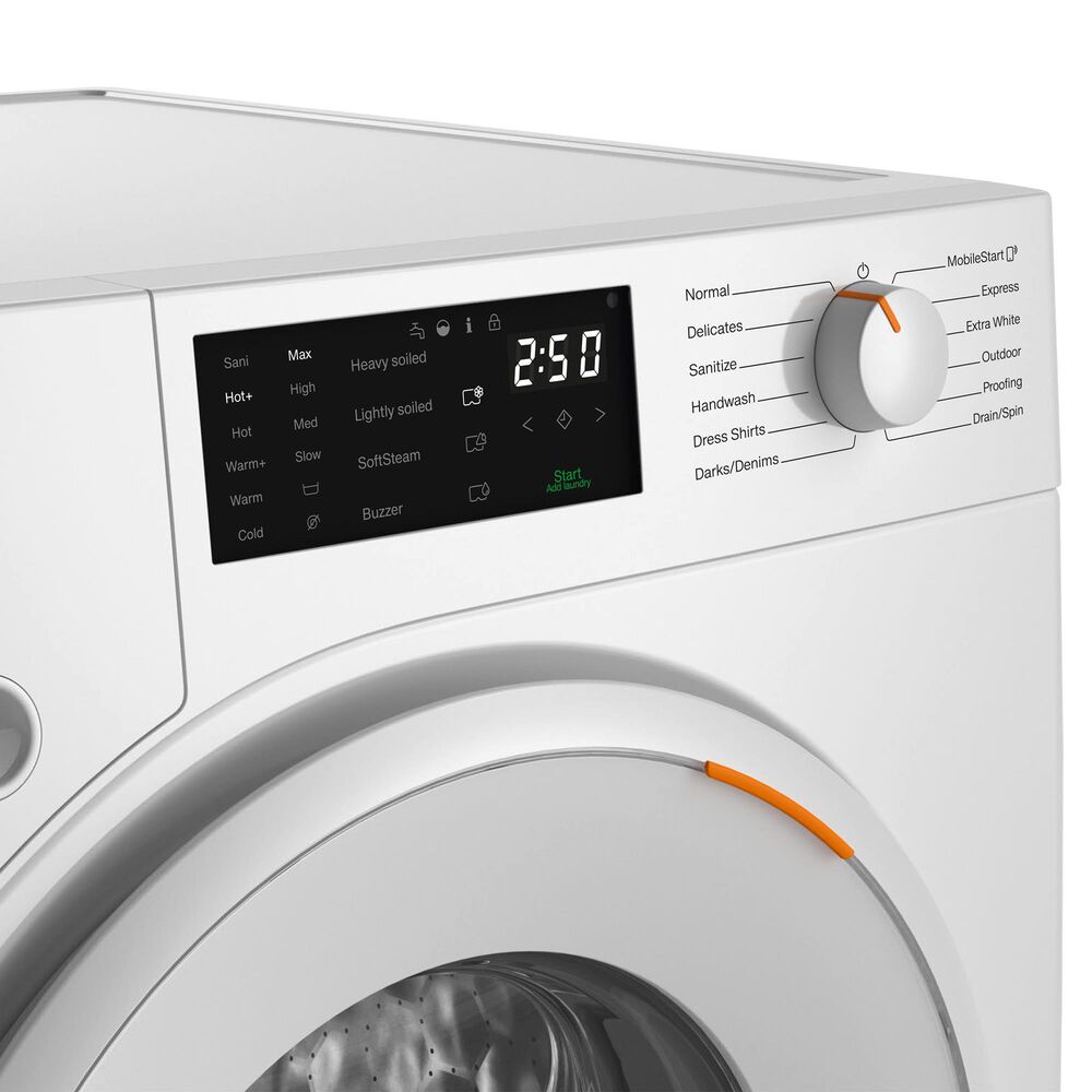 Miele 2.26 Cu. Ft. Smart Front Load Washer with CapDosing in White, , large