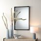 Splendor Living Montclair Rectangle Wall Mirror in Black, , large
