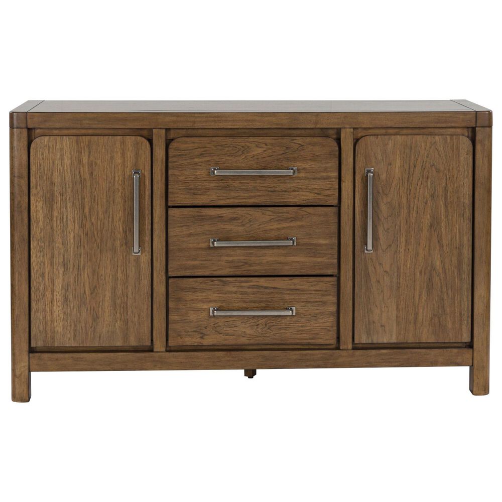 Ashley Cabalynn 3-Drawer Server in Light Brown, , large