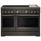 KitchenAid 6.3 Cu. Ft. Freestanding Commercial-Style Induction Range with Griddle in Black Ore, , large