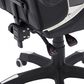 CorLiving Ravagers Gaming Chair in Black/White, , large